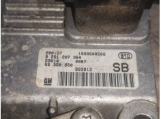 Recambio de centralita motor uce para opel agila básico referencia OEM IAM 55350550 0261207964  2