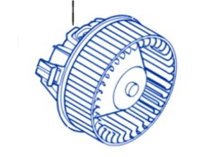 Recambio de ventilador calefaccion / motor calefaccion para renault clio iii exception referencia OEM IAM SLV7701062225  | | ID: